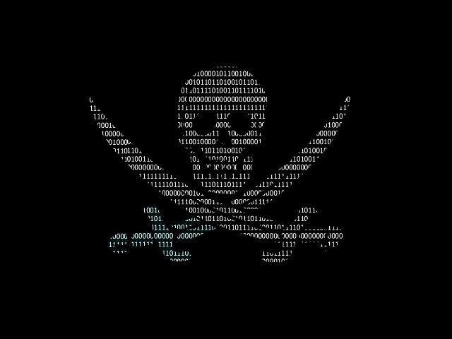 Skull crossbones black background white free wallpaper for desktop - medium preview image