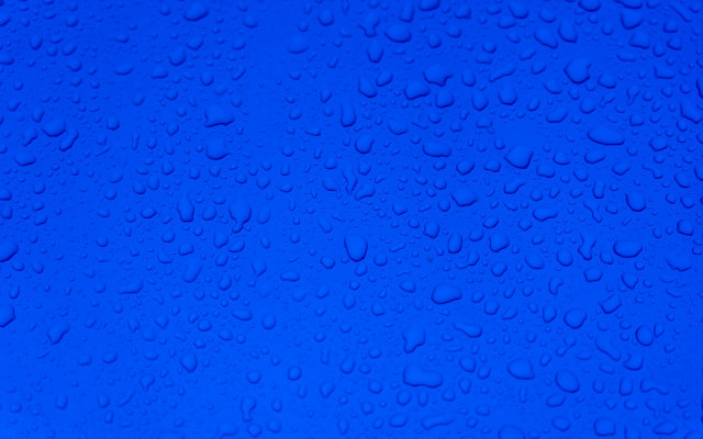 Blue water drops macro girl free wallpaper for desktop - medium preview image