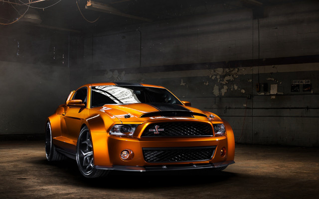 Orange cobra matte 3d render free wallpaper for desktop - medium preview image
