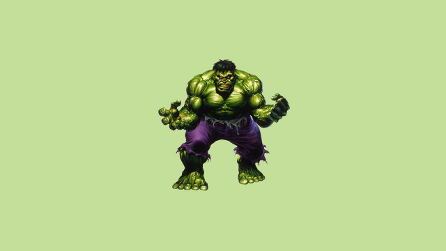 Hulk green purple comic marvel free wallpaper for desktop - medium preview image