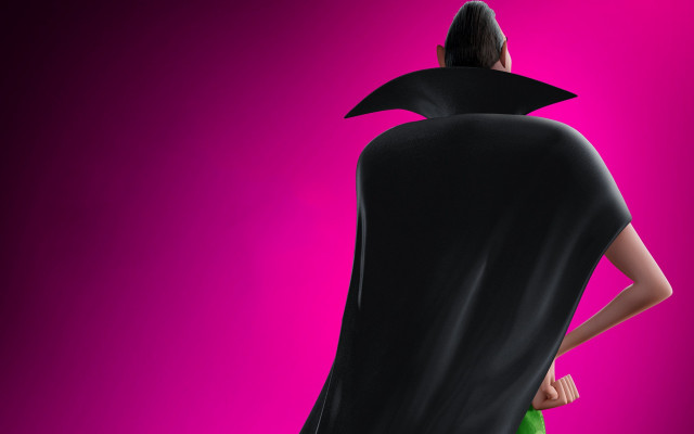 Woman cape pink background green free wallpaper for desktop - medium preview image