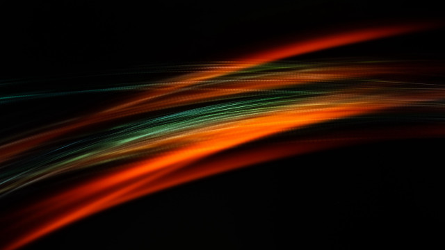 Colorful lines pattern black background free wallpaper for desktop - medium preview image
