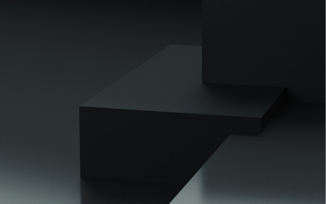 Black white object minimalism bauhaus free wallpaper for desktop - medium preview image