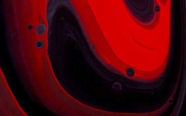 Red black abstract bubbles galaxy free wallpaper for desktop - medium preview image