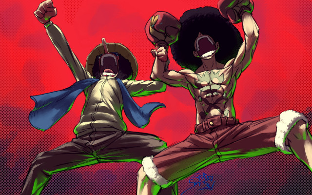 Kickbox costumes masked funk art free wallpaper for desktop - medium preview image