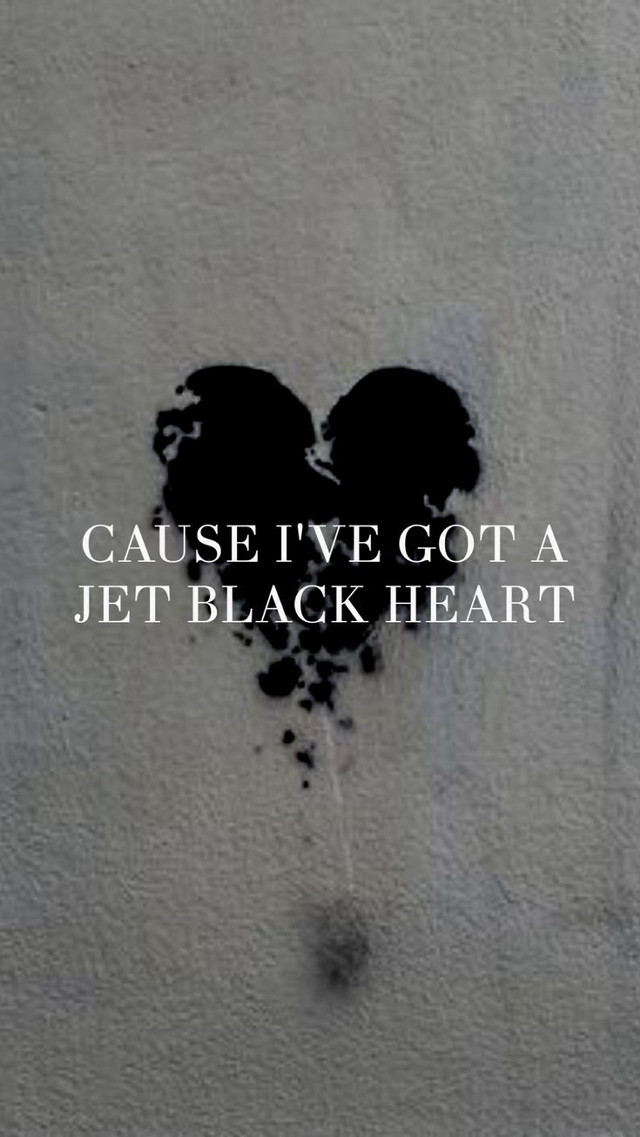Heart shaped paper jet black free wallpaper for mobile - medium preview image