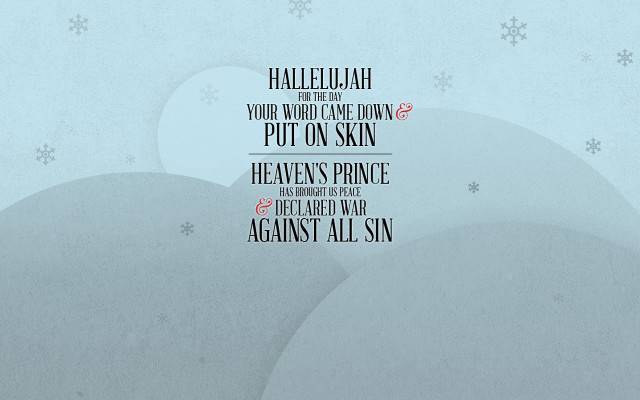 Quote blue background snowflakes stars free wallpaper for desktop - medium preview image