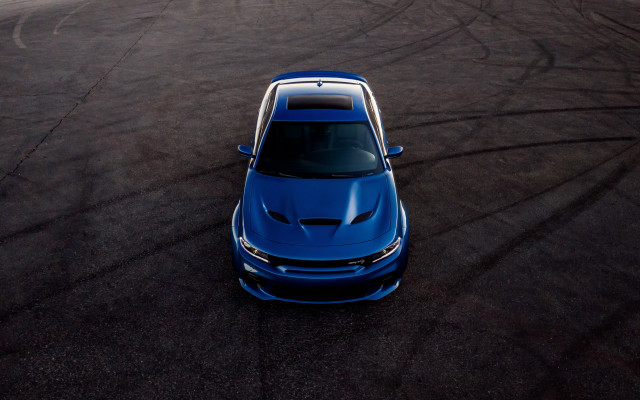 Blue car track sky fireworks free wallpaper for desktop - medium preview image