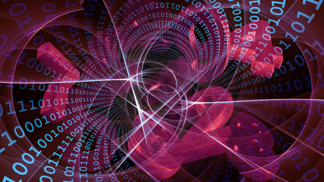 Spiral numbers red blue black free wallpaper for desktop - medium preview image