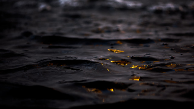 Water yellow bioluminescence dusk fire free wallpaper for desktop - medium preview image