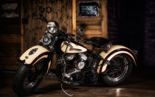 Motorcycle wooden wall door sign free wallpaper for desktop - medium preview image