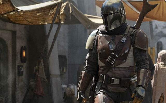 Starwars village man sword helmet free wallpaper for desktop - medium preview image