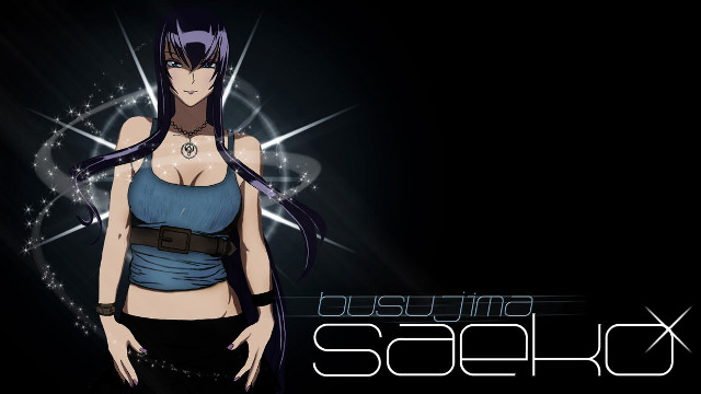 Woman blue top black skirt #2 free wallpaper for desktop - medium preview image