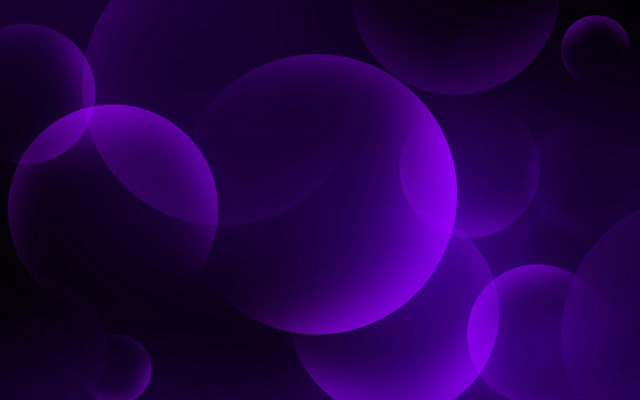 Purple bubbles row digital art free wallpaper for desktop - medium preview image