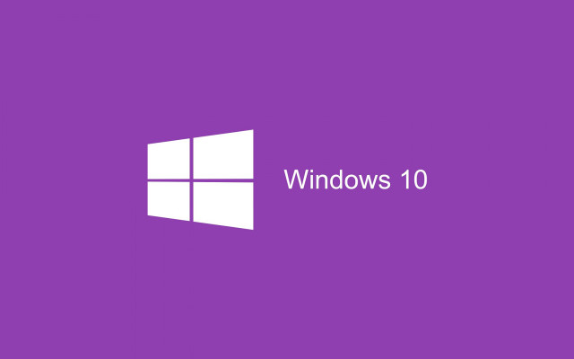 Purple background windows10 logo windows10 free wallpaper for desktop - medium preview image