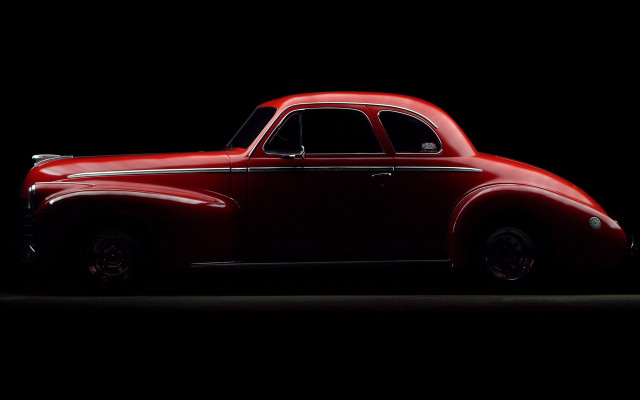 Red car dark black background #2 free wallpaper for desktop - medium preview image