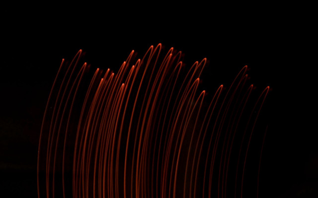 Red light streaks black background free wallpaper for desktop - medium preview image