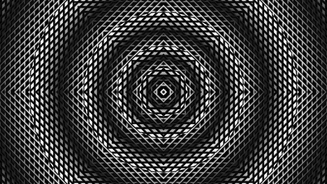 Abstract circular op art 3d free wallpaper for desktop - medium preview image