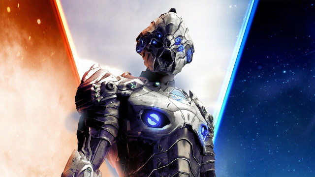 Robot space chest light arm free wallpaper for desktop - medium preview image