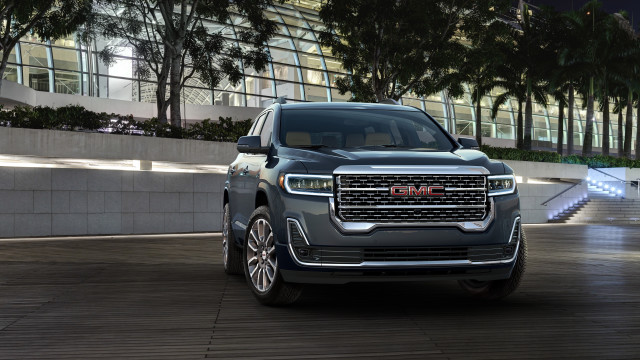 Grey gmc acerace night lit free wallpaper for desktop - medium preview image