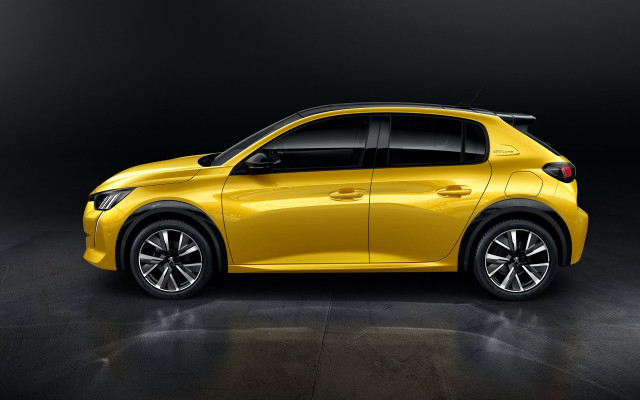 Yellow car dark room black #6 free wallpaper for desktop - medium preview image