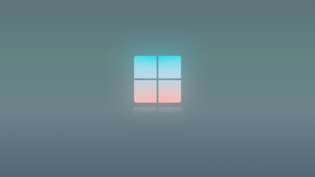 Foggy room blue pink window free wallpaper for desktop - medium preview image