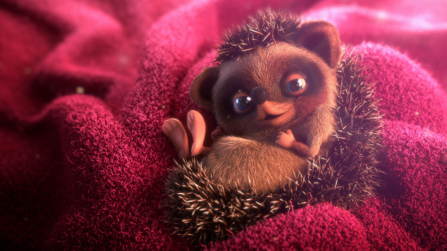 Stuffed animal blanket pink moon free wallpaper for desktop - medium preview image