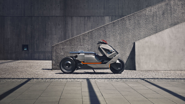 Small motorcycle wall ramp futuristic free wallpaper for desktop - medium preview image