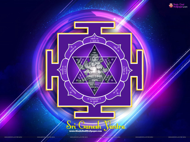 Purple yellow sri garuda symbol free wallpaper for desktop - medium preview image