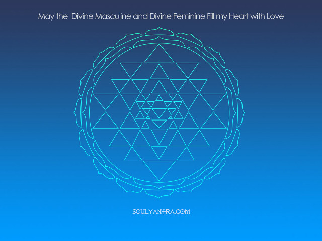 Blue background circular design quote free wallpaper for desktop - medium preview image