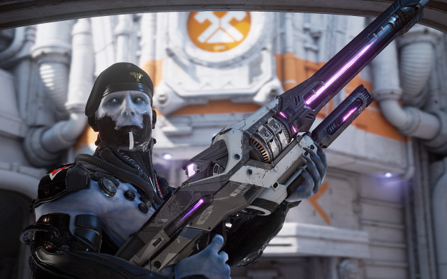 Space suit man gun starwars free wallpaper for desktop - medium preview image