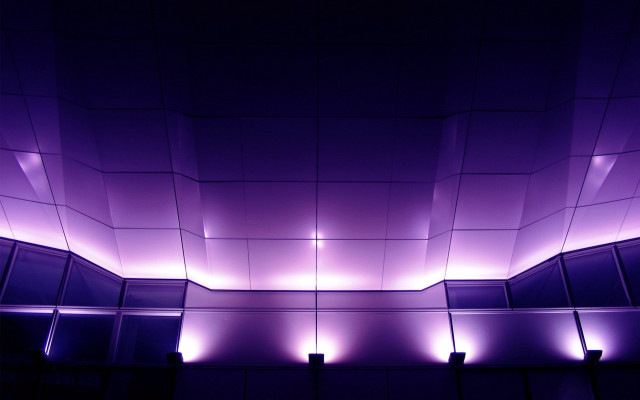 Purple room lights ceiling clock free wallpaper for desktop - medium preview image