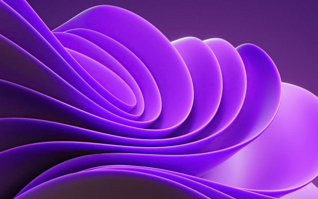 Purple abstract curved shapes black free wallpaper for desktop - medium preview image