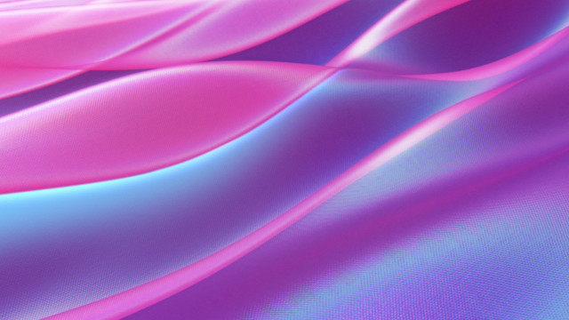 Pink blue wavy lines 3d free wallpaper for desktop - medium preview image