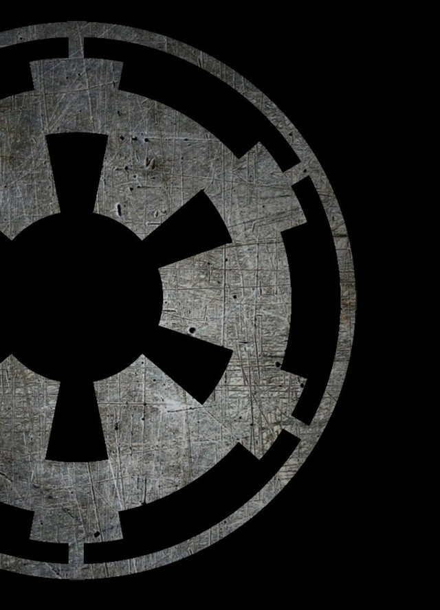 Star wars symbol dark background free wallpaper for mobile - medium preview image