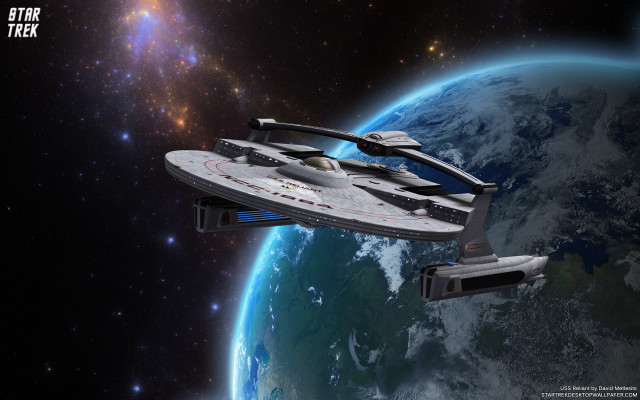 Starship earth space star background free wallpaper for desktop - medium preview image