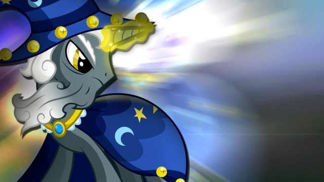 Cartoon blue hat coat star free wallpaper for desktop - medium preview image