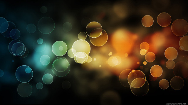 Blurry photo circles light background #2 free wallpaper for desktop - medium preview image