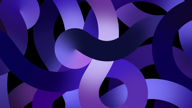 Purple black circles lines abstract free wallpaper for desktop - medium preview image