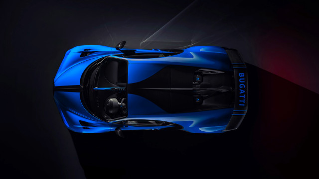 Blue sports car topview red #2 free wallpaper for desktop - medium preview image