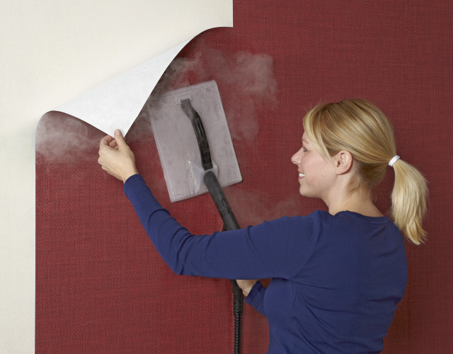 Woman blowing paper towel wall free wallpaper for desktop - medium preview image