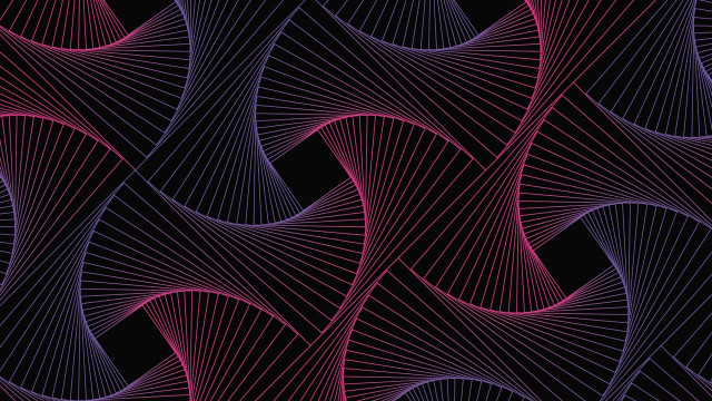 Black red wave vector generative free wallpaper for desktop - medium preview image