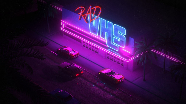 Neon sign rdws cityscape filip free wallpaper for desktop - medium preview image