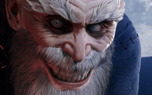 Old man beard full moon free wallpaper for desktop - medium preview image