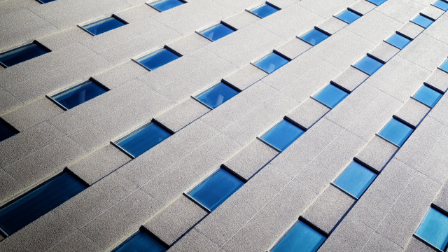 Building windows clock modular constructivism #2 free wallpaper for desktop - medium preview image