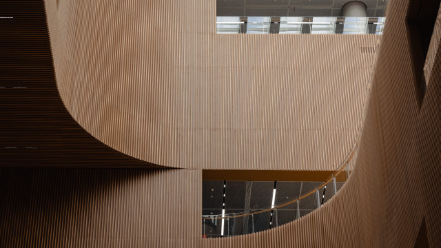 Building circular window staircase skylight free wallpaper for desktop - medium preview image