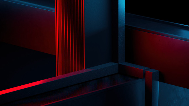Red blue abstract black stripe free wallpaper for desktop - medium preview image