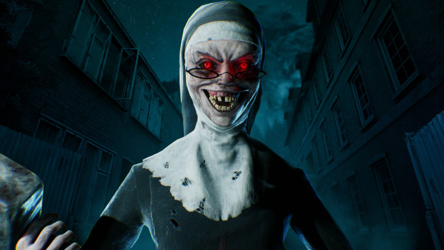 Creepy woman red eyes bloody free wallpaper for desktop - medium preview image