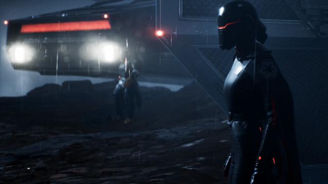 Man train night red light free wallpaper for desktop - medium preview image