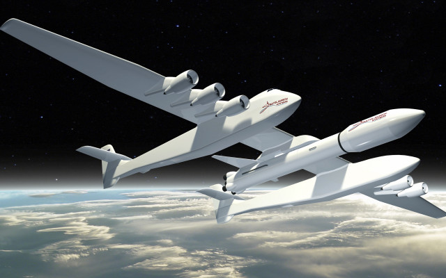 Large white airplane earth clouds free wallpaper for desktop - medium preview image